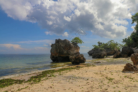 印尼巴厘岛不可能的海滩图片