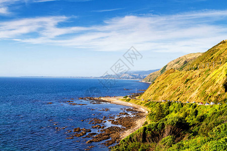 新西兰沿海公路新西兰南岛西岸风图片