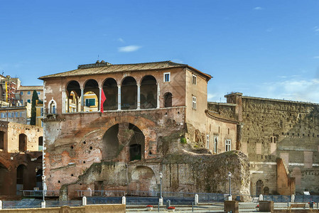 奥古斯都论坛是意大利罗马的皇家论坛之一图片
