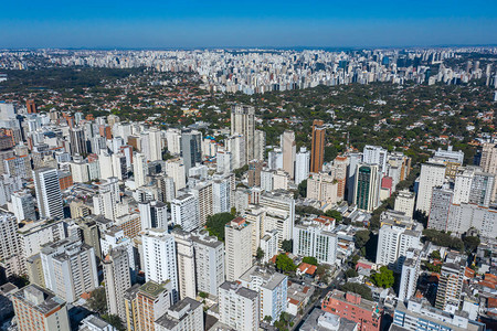 巴西圣保罗鸟瞰图图片
