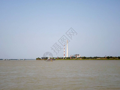 滨江工业区恒河边工业滨河工业区工业恒河污染厂图片
