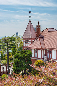 日本神户市的历史建筑图片
