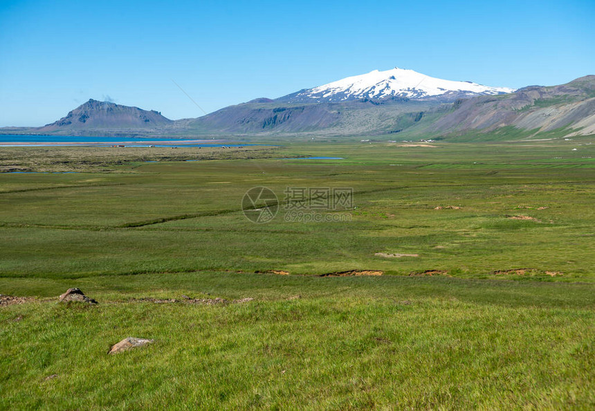 美丽的冰岛风景令人惊叹的自然景观的精彩形象图片