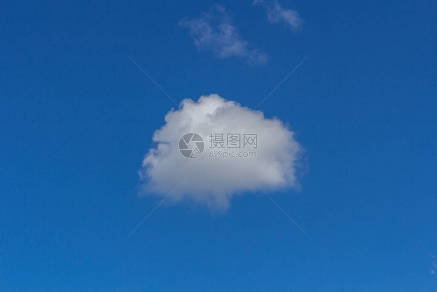 蓝天自然中的云彩图片