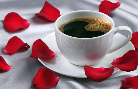 浪漫的咖啡图片