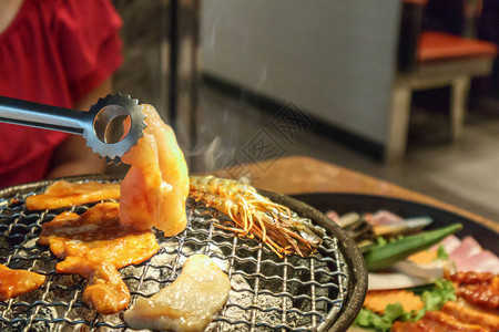 韩国烤肉肉图片