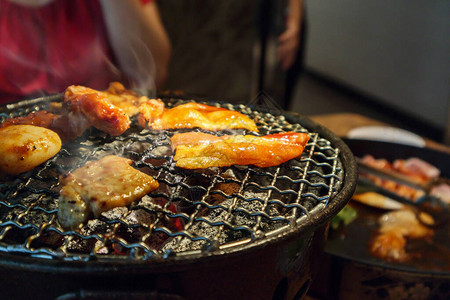 韩国烤肉肉图片