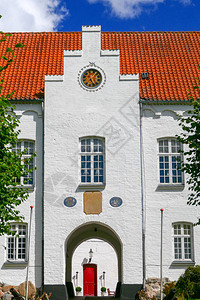 Kokkedal槽丹麦城堡背景图片