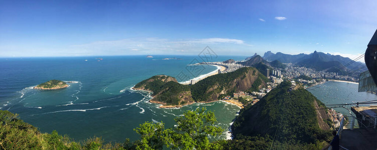 里约热内卢地貌从Paode高清图片