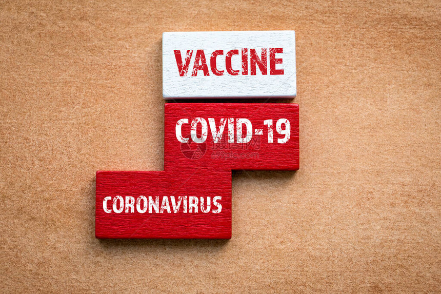 VACCINE和COVID19CORONAVIRUS概念图片