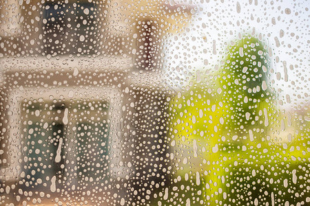窗户玻璃洗玻璃概念图片