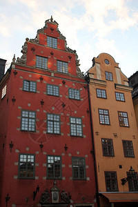 斯德哥尔摩小镇的建筑图片