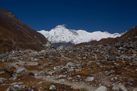 尼泊尔珠穆峰地区山地图片