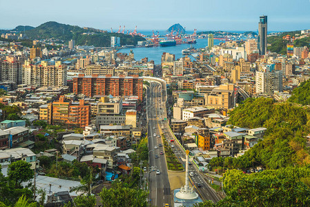 基隆市与海港市景图片