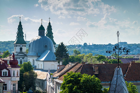 美丽的乌克兰城市TernopilTer图片