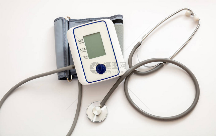 血压测量数字仪表医疗设备图片