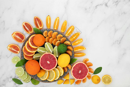 柑橘类水果富含抗氧化剂和维生素图片