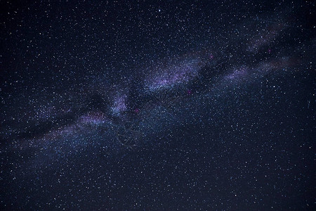 星夜天空和银河的景象概图片