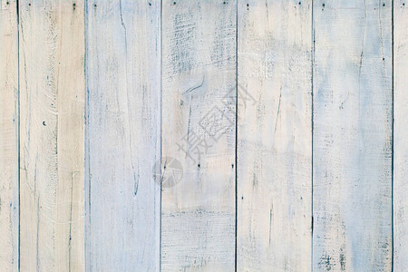 空白的旧白色复古木桌墙壁或地板图片