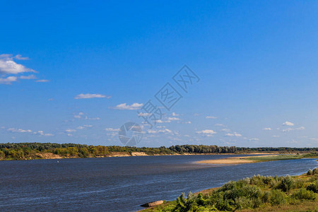 俄罗斯奥卡河的景色图片