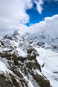 瑞士铁力士山的雪山图片