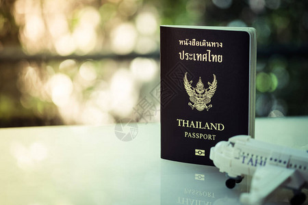 泰国籍国公民护照和示范计划高清图片