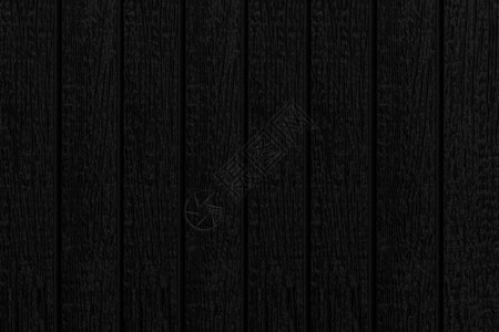 木板黑色木材纹理和无缝背景图片