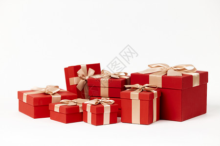 圣诞庆典新年节日礼物盒背景
