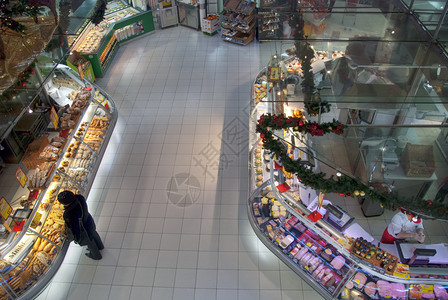 奥地利一家超市的场景图片