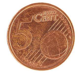 硬币欧元背景图片