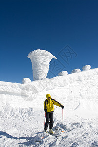 滑雪者图片