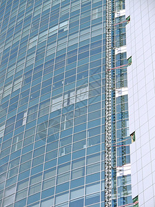 摩天大楼的窗户图片
