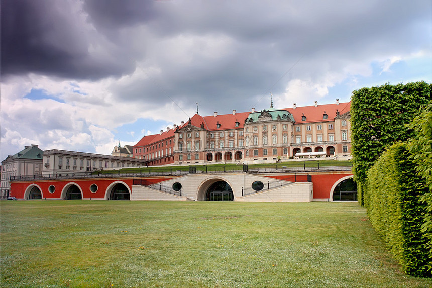 华沙的皇家城堡世界遗产图片