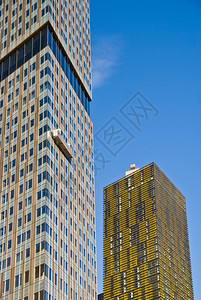 位于拉斯维加斯的大型新市中心建筑群两座多图片