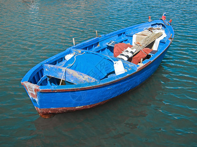 蓝海的划艇图片