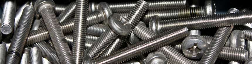 对象工业螺丝螺钉是一种在其表面上形成有螺旋槽或螺纹的轴图片