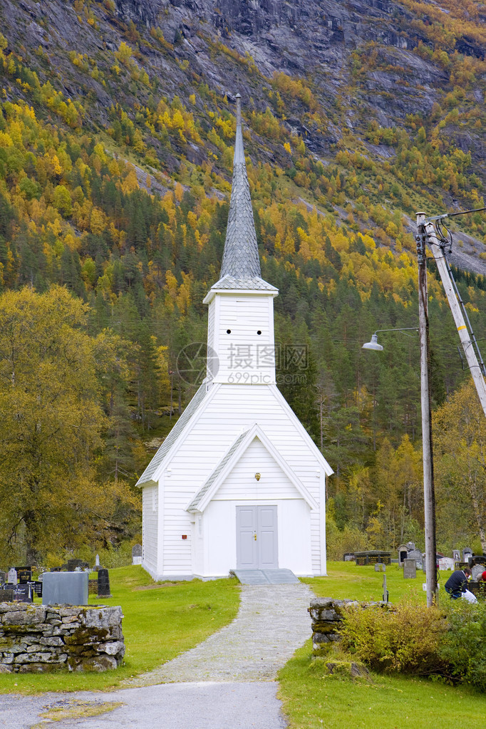 教堂约斯特达尔挪威图片