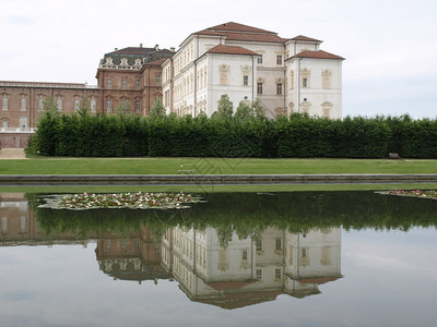 意大利都灵附近的皇家宫皇家宫雷吉阿图片