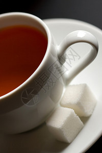 一杯茶和糖图片