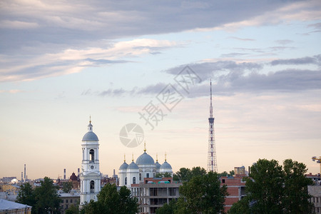 圣彼得堡市风景正统图片