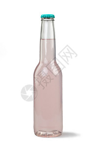 瓶装粉红色饮料图片