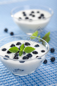 蓝莓酸奶图片