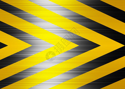 黄色和黑色线条警告背景插图图片