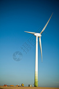 涡轮风替代能源和绿色图片