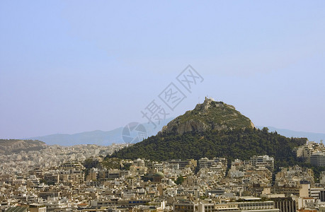 从希腊卫城看雅典和修道院图片