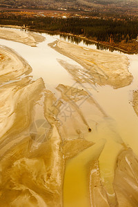 美国阿拉斯加Fairbanks附近Chena河的A图片