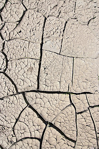 破裂的地面旱季的细节图片