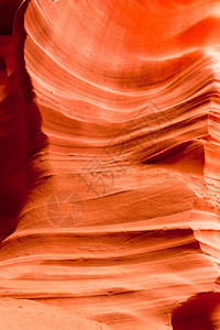 亚利桑那州的羚羊峡谷是一个狭窄的峡谷图片