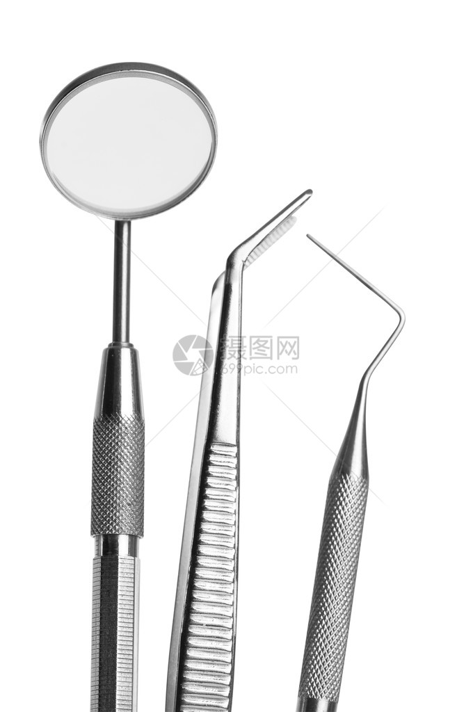 一套用于牙齿科护理的金属图片