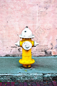 美国的黄色消防栓图片